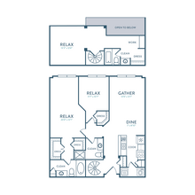 C2LR - Loft 414 floor plan